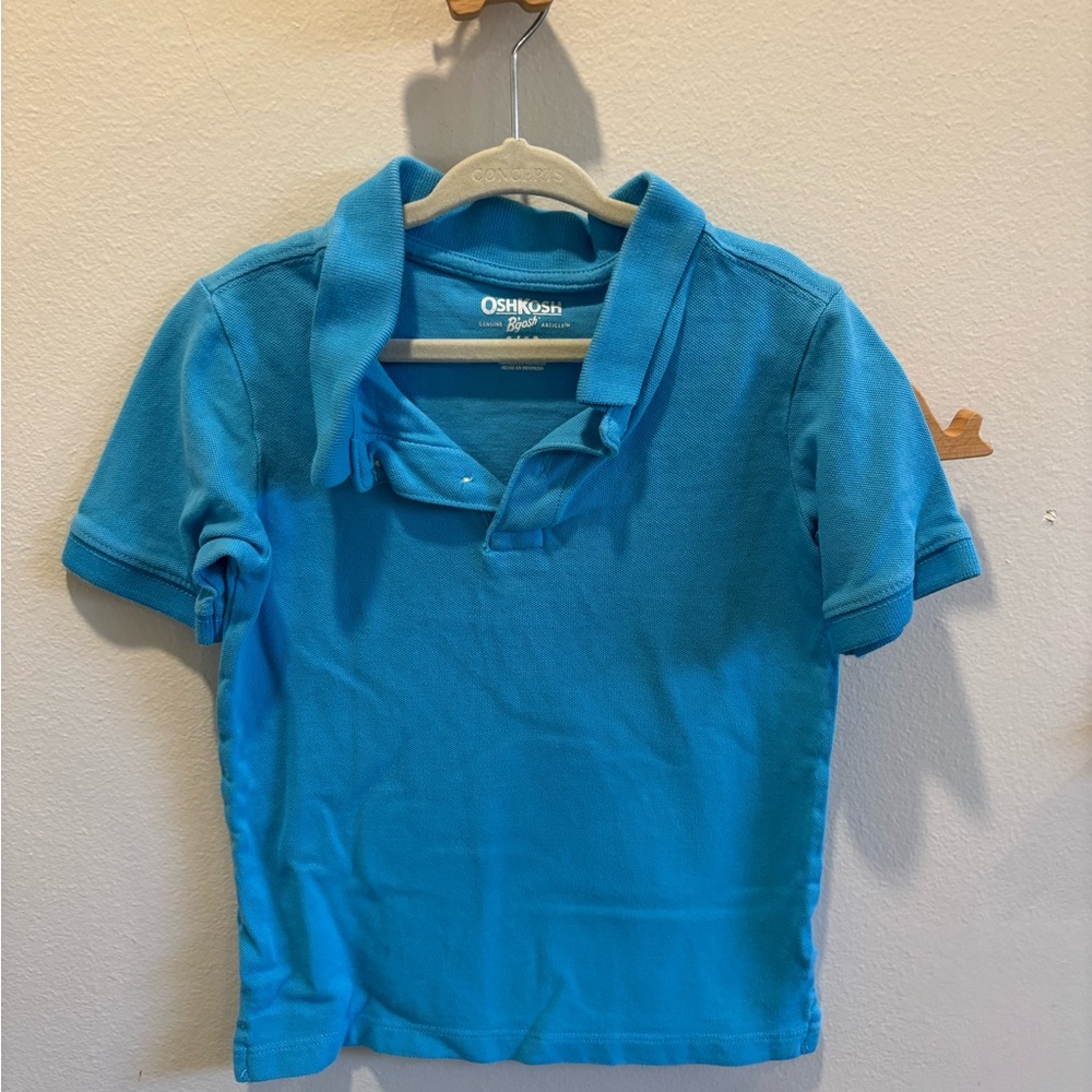OshKosh B'gosh Vibrant Blue Kids Polo